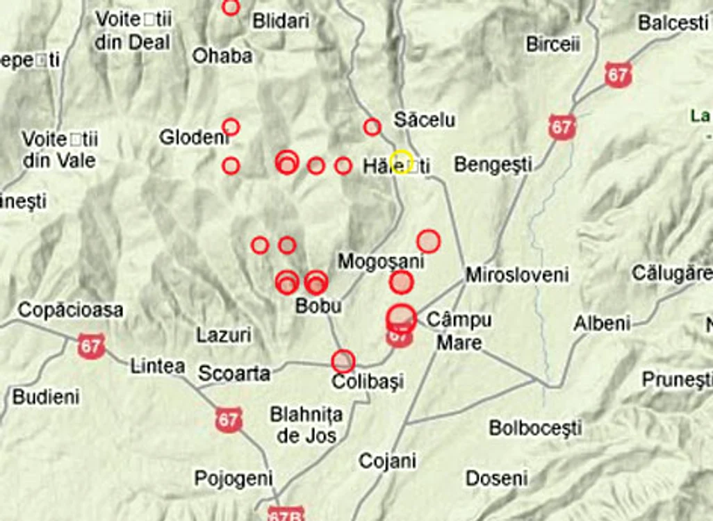 S-a reactivat falia Râmnicu Vâlcea-Shabla