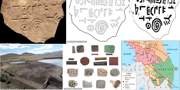 Inscripție misterioasă într-o limbă necunoscută descoperită lângă Lacul Bashplemi Georgia Colaj R Shengelia et al