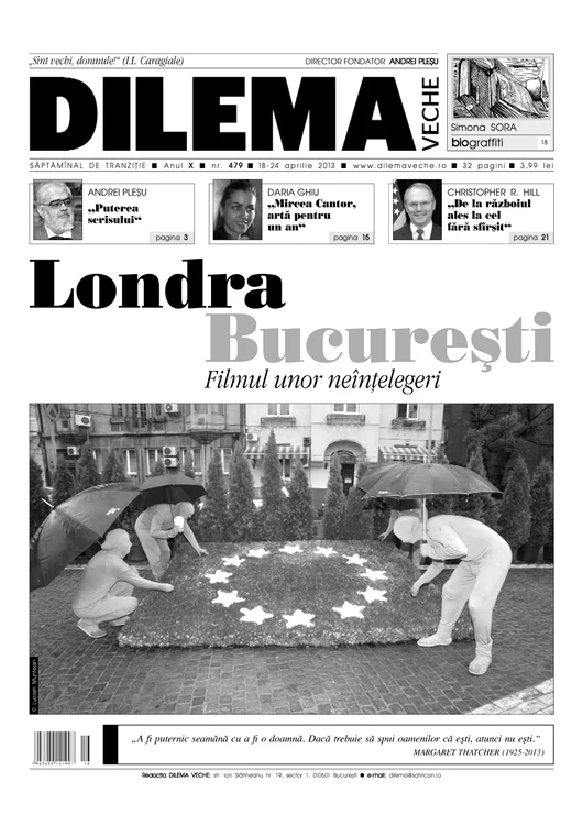 Londra   Bucureşti  Filmul unor neînţelegeri jpeg