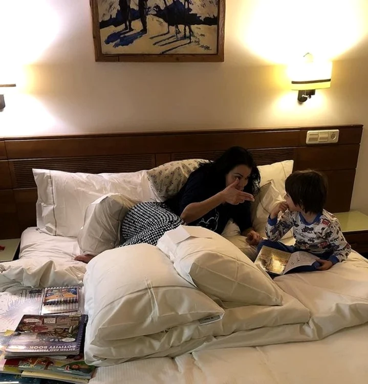 Silvia Lăuneanu și micuțul Alexandrufoto: Instagram