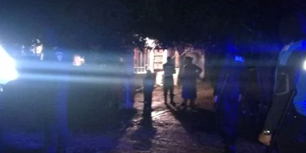 Botez sângeros cu topoare la Râmnicu Vâlcea Foto Viaţa Vâlcii