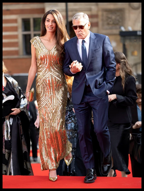 George și Amal Clooney, invitații Regelui, Profimedia (3) jpg