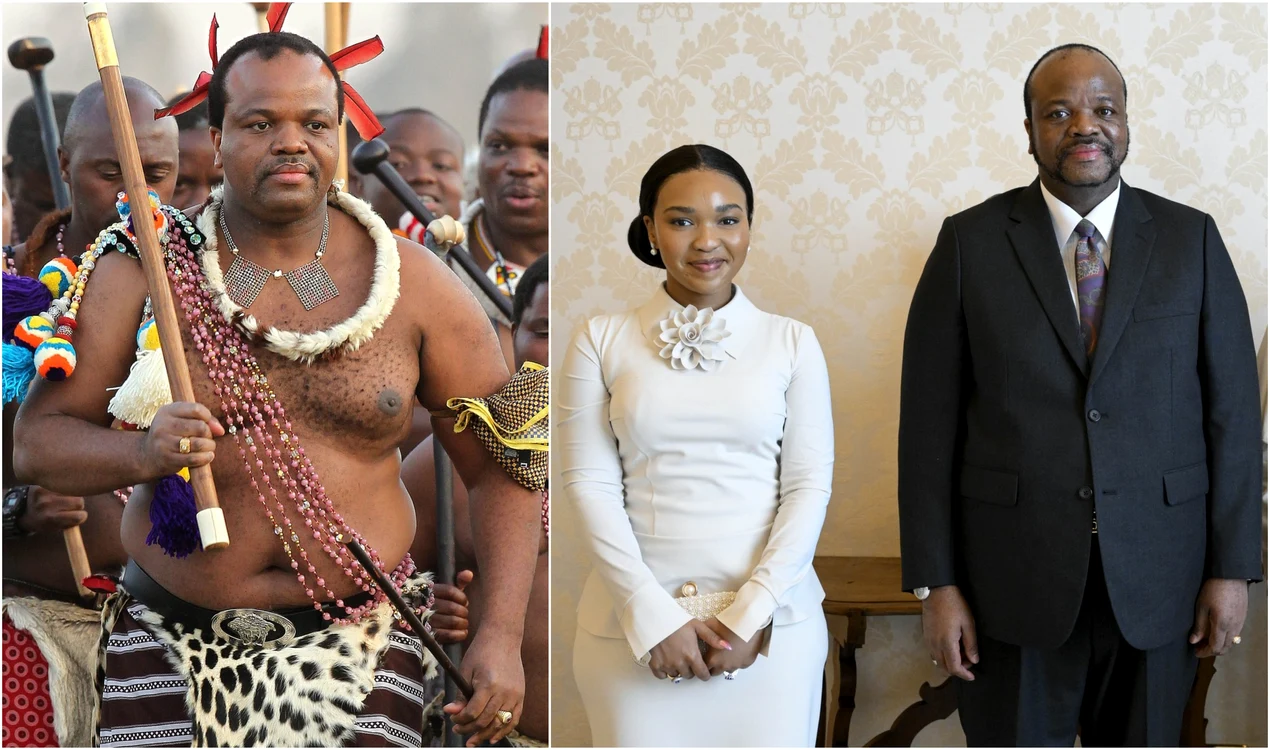 Regele Mswati al III lea din Swaziland cu a 16a nevasta Profimedia jpg