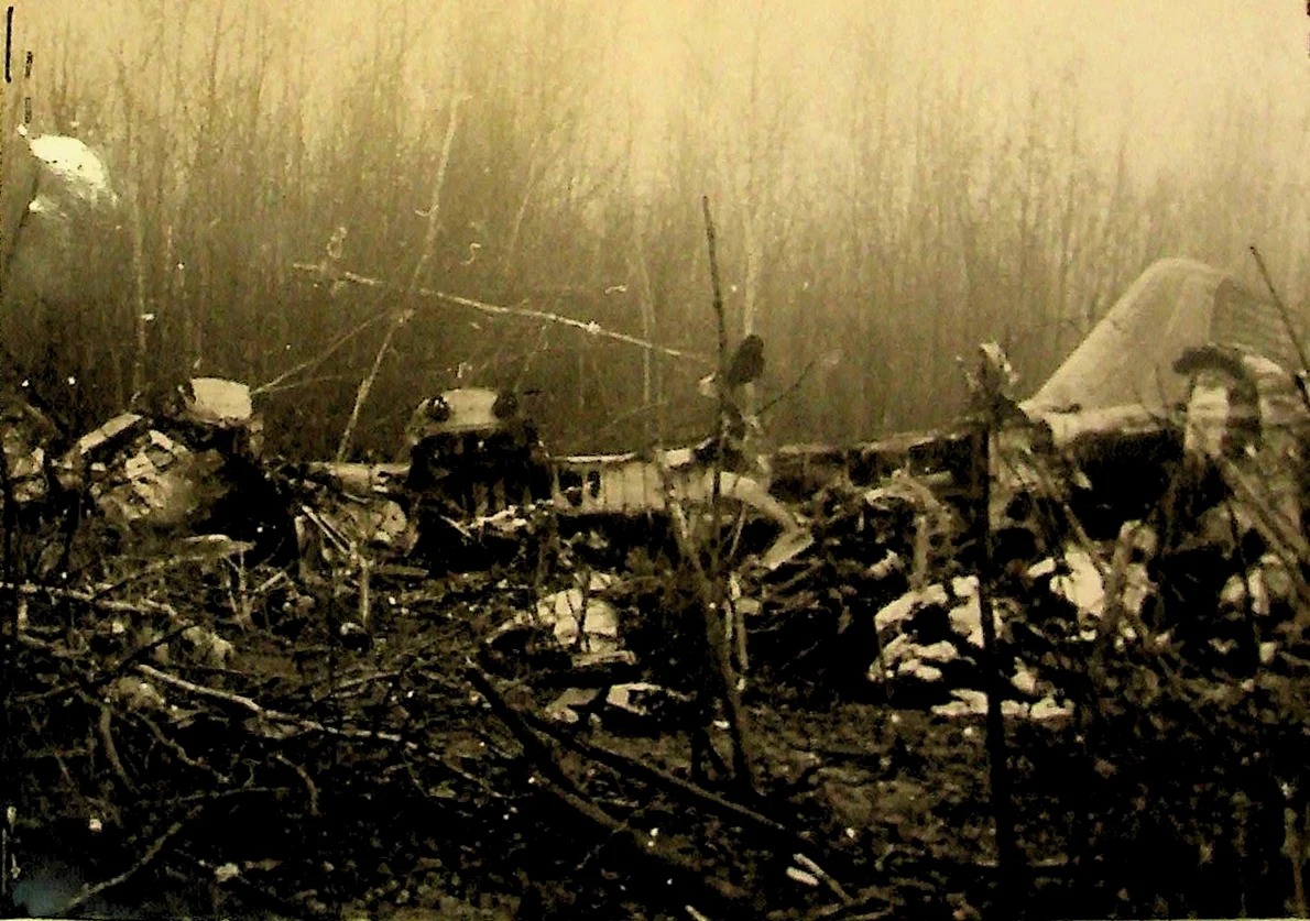 1957, noiembrie 4, Vnukovo. Accidentul aviatic în care și-a pierdut viața Grigore Preoteasa (© ANR, fond CC al PCR-Cancelarie, dosarul 50/1957, f. 72 v)