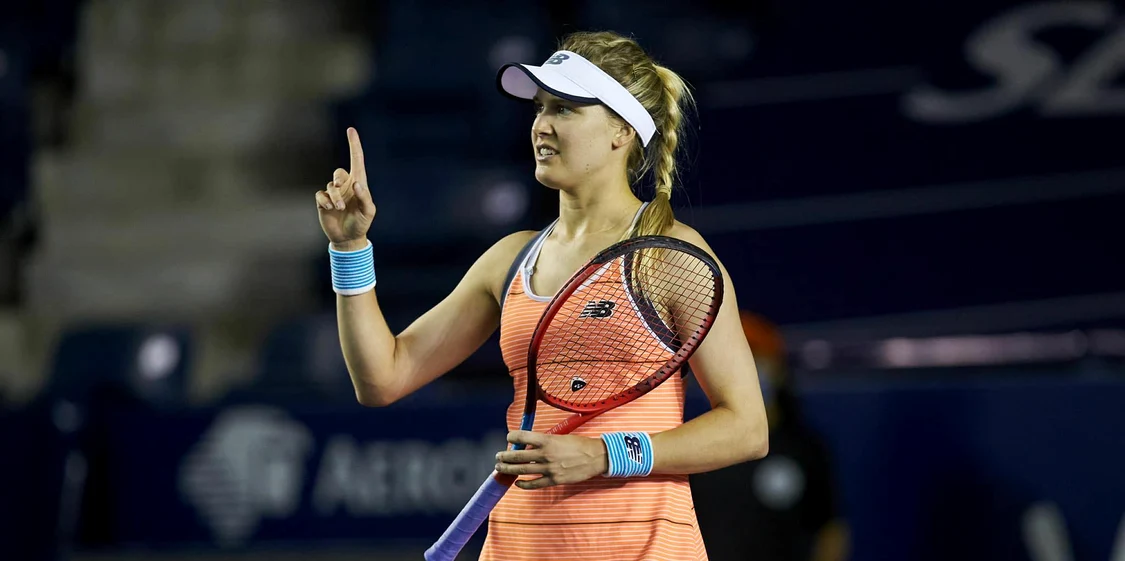 Bouchard a fost nr 7 mondial, dar acum s-a prăbuțit în clasament. Foto Facebook