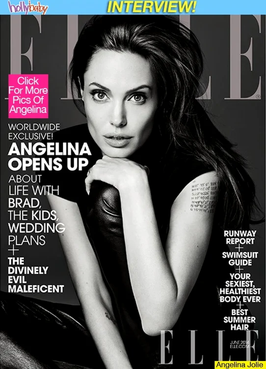 angelina jolie revista elle