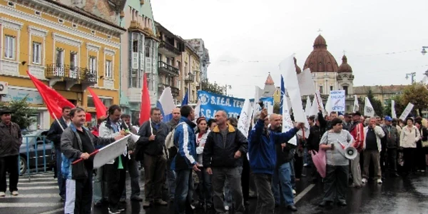 Sindicaliştii mureşeni vor protesta mâine la Bucureşti foto Arhivă