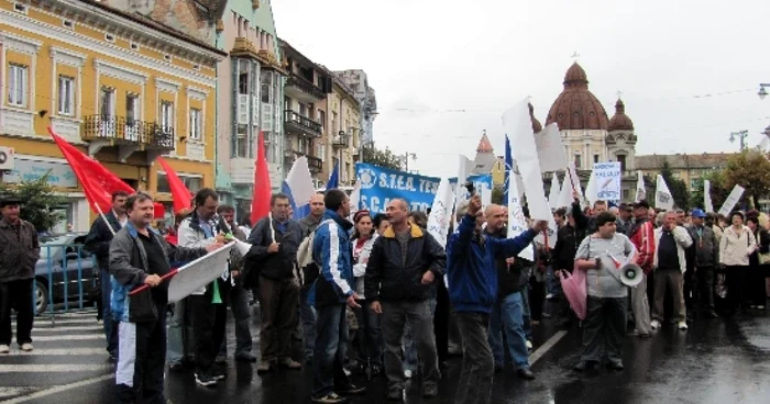 Sindicaliştii mureşeni vor protesta mâine la Bucureşti foto Arhivă