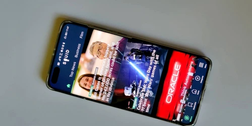 Aplicatia Squid pe smartphone Huawei