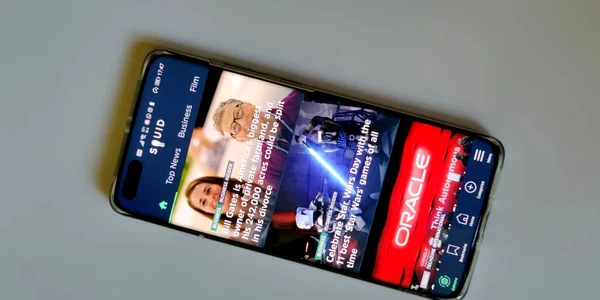 Aplicatia Squid pe smartphone Huawei
