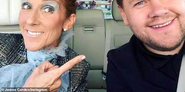 james corden celine dion foto instagram 