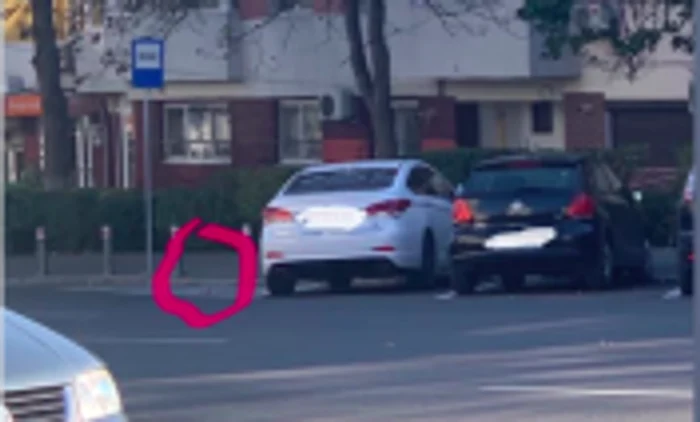 Unde şi-a parcat Elena Băsescu EBa BMW-ul la Constanţa de a amendat-o POliţia Locală Sursa Facebook EB
