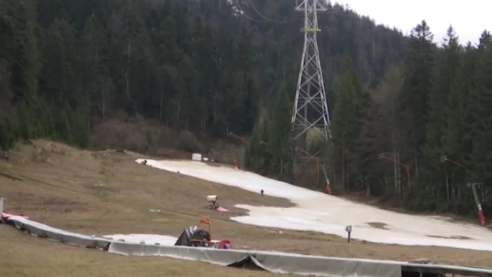 Pârtiile din Poiana Brașov s-au închis Foto: observator 