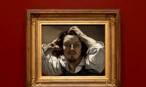 „Le Désespéré”', celebrul autoportret al lui Gustave Courbet (© Facebook / Musée d'Orsay)