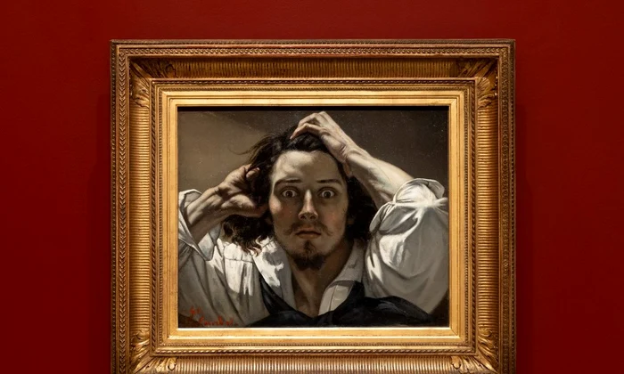 „Le Désespéré”', celebrul autoportret al lui Gustave Courbet (© Facebook / Musée d'Orsay)