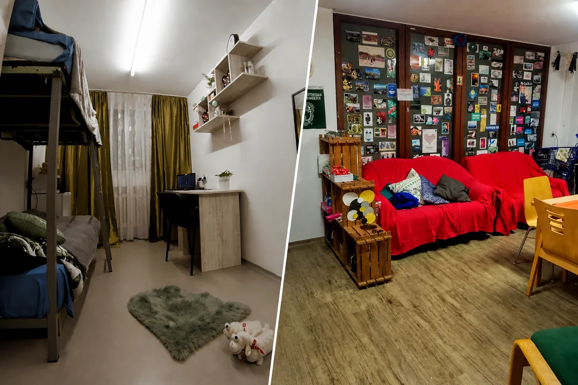 Camin din România (stânga) vs camin din Germania (dreapta) / foto: Lovedeco