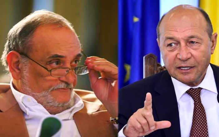 A doua parte a procesului în care Traian Băsescu se judecă cu Dinu Patriciu începe în luna noiembrie FOTO: Mediafax