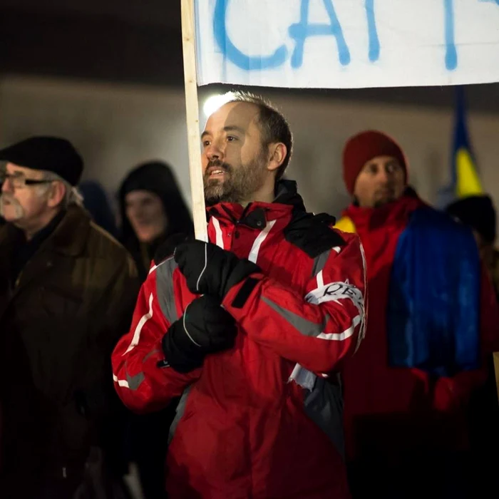 cluj protest. foto arhiva personala/facebook