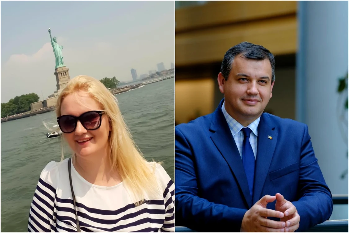 Diana Poștică și Eugen Tomac. Foto: Facebook