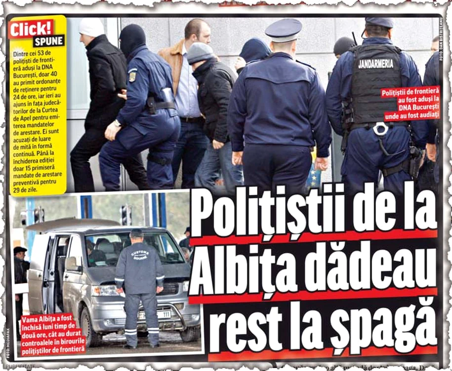 În total, 32 de  angajaţi au fost  duşi la audieri (Fotografii: Ionuţ Balaban)