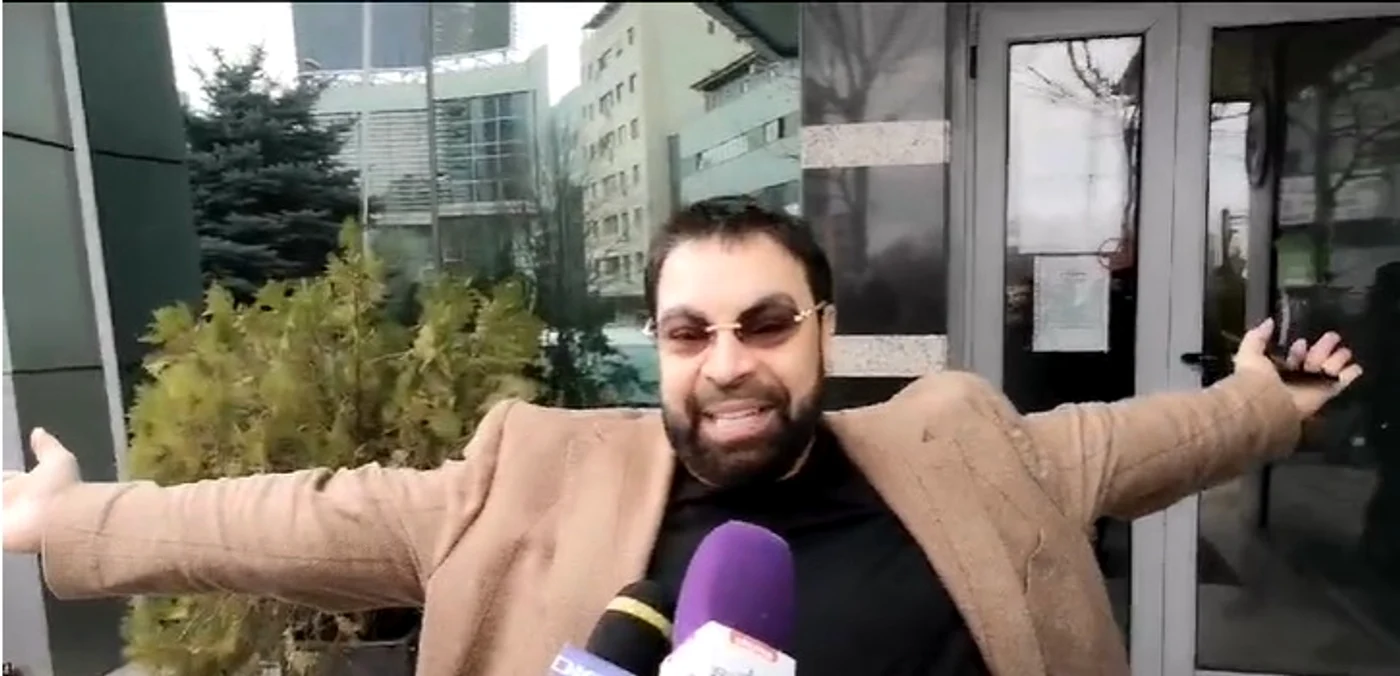 Florin Salam a fost audiat la poliție Foto: Captură Video Libertatea