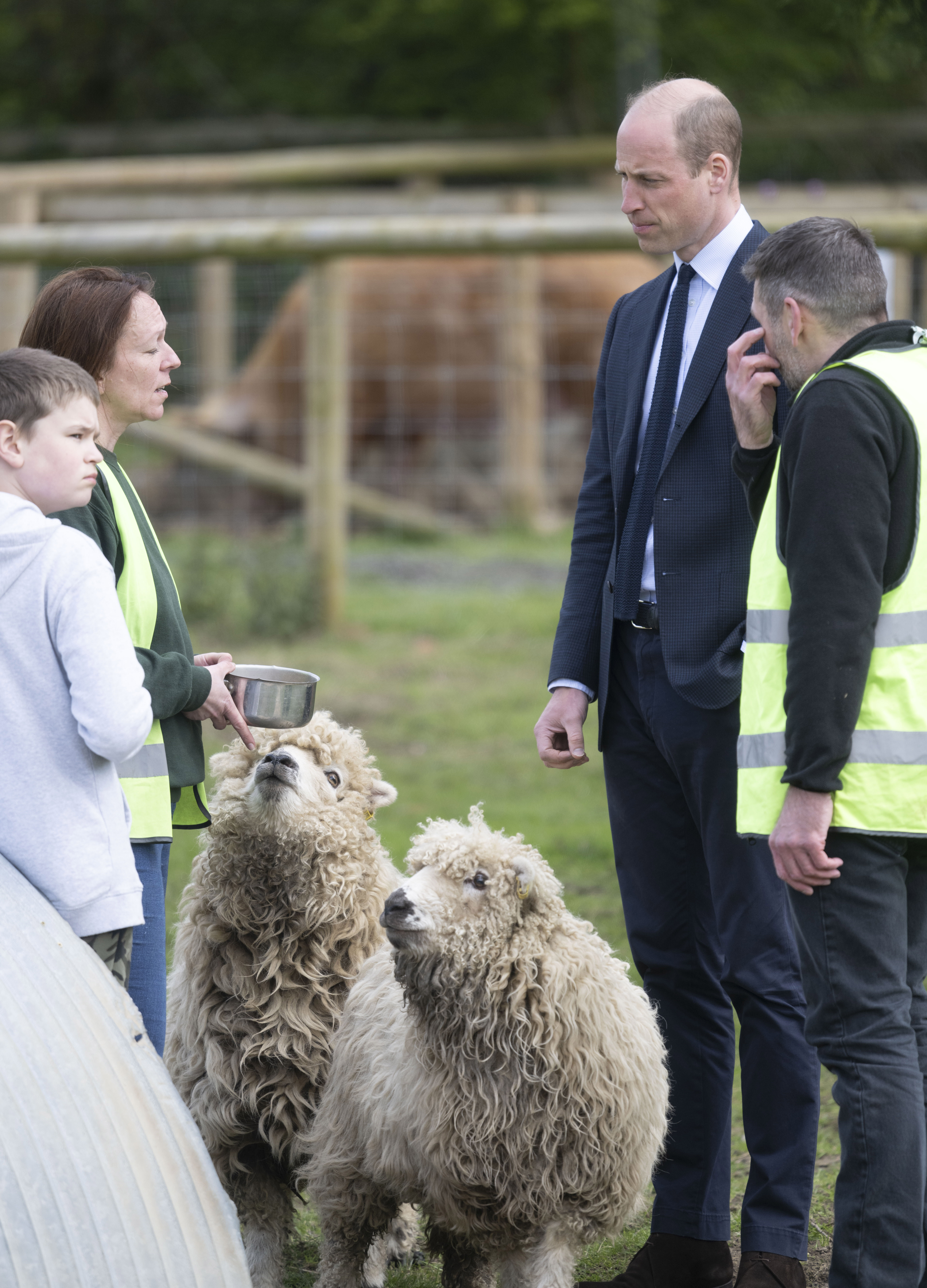 Prințul William în vizită la o fermă urbană, GettyImages