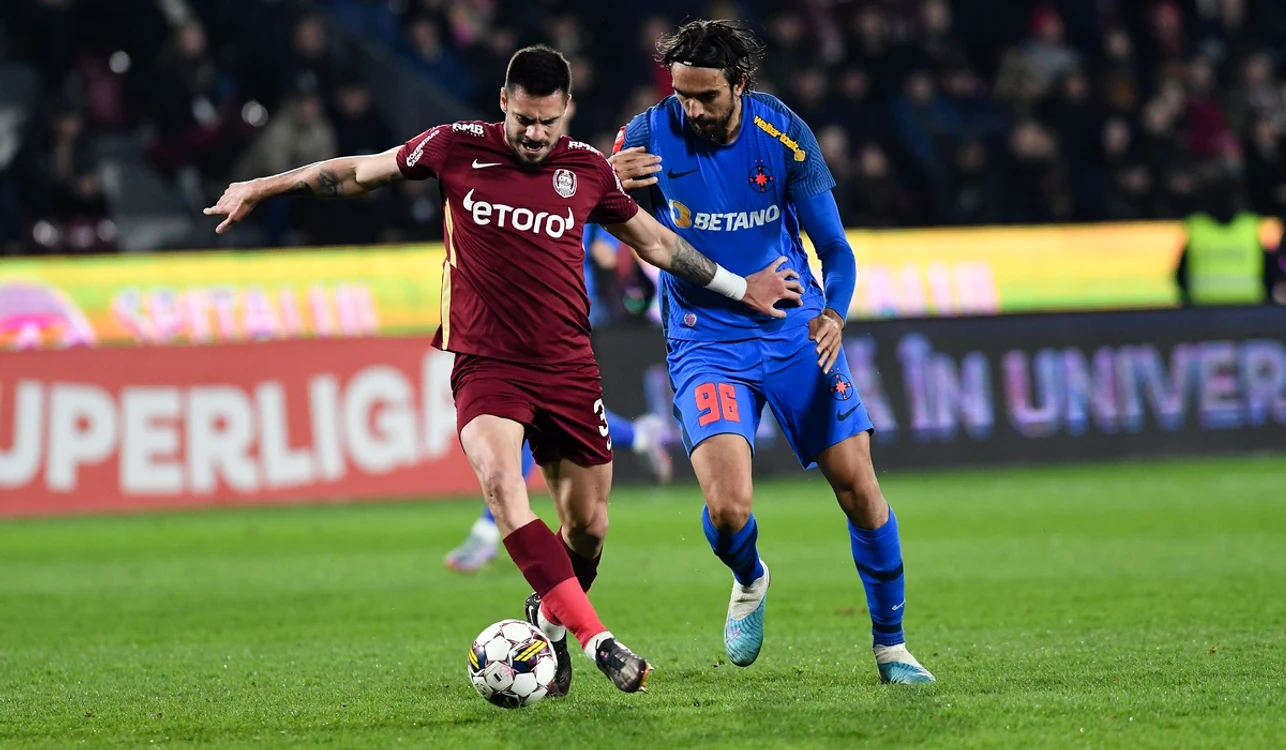 Cele două formații au obținut o remiză, 1-1, în turul play-off-ului (FOTO: Sportpictures)