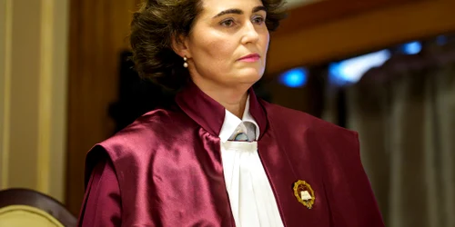 Judecatoarea Curtii Constitutionale, Laura-Iuliana Scântei FOTO Mediafax 