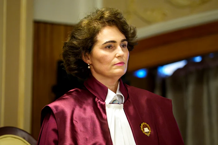 Judecatoarea Curtii Constitutionale, Laura-Iuliana Scântei FOTO Mediafax