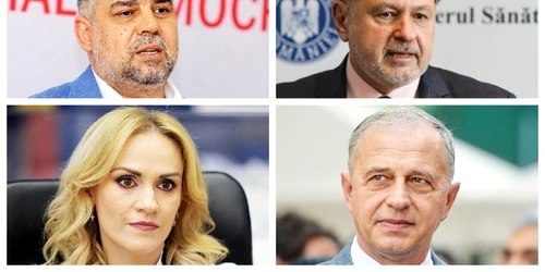 (articol) Marcel Ciolacu & Alexandru Rafila & Gabriela Firea & Mircea Geoană (foto Mediafax Foto & Inquam Photos)