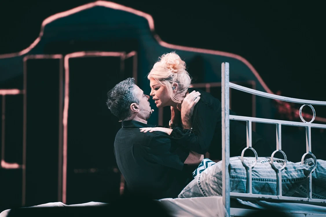 Loredana în spectacolul "Mamma Mia!"  Sursa foto Musicals.ro