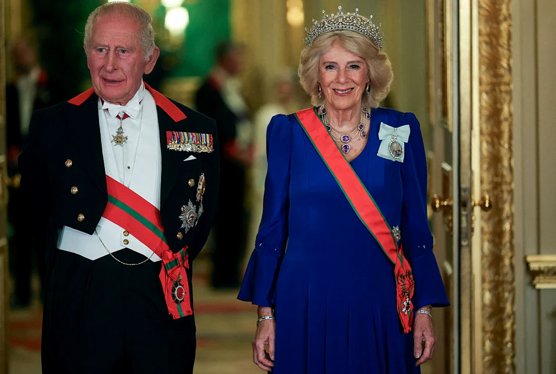 Regina Camilla la dineul de stat în onoarea sultanului Omanului, GettyImages (1) jpg