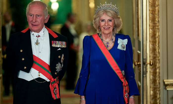Regina Camilla la dineul de stat în onoarea sultanului Omanului, GettyImages (1) jpg