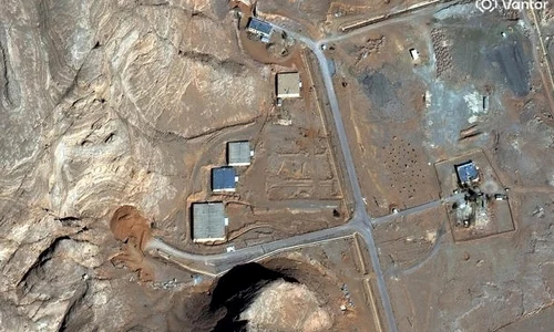 Iranul a acoperit intrările la instalația nucleară Isfahan FOTO Ventor jfif