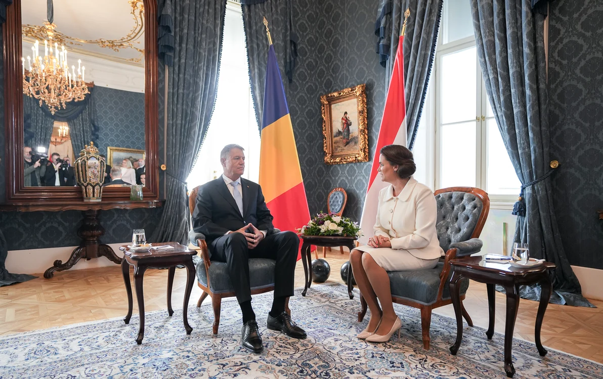 Klaus Iohannis și Katalin Novak FOTO Reteaua X