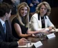 Ivanka Trump cu ochii doar la primul ministru canadian Justin Trudeau - 13 feb 2017 / FOTO EPA