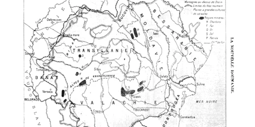 romania harta si poze