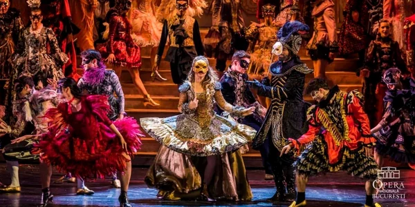 Irina Baiant si Adrian Nour in Fantoma de la Opera  