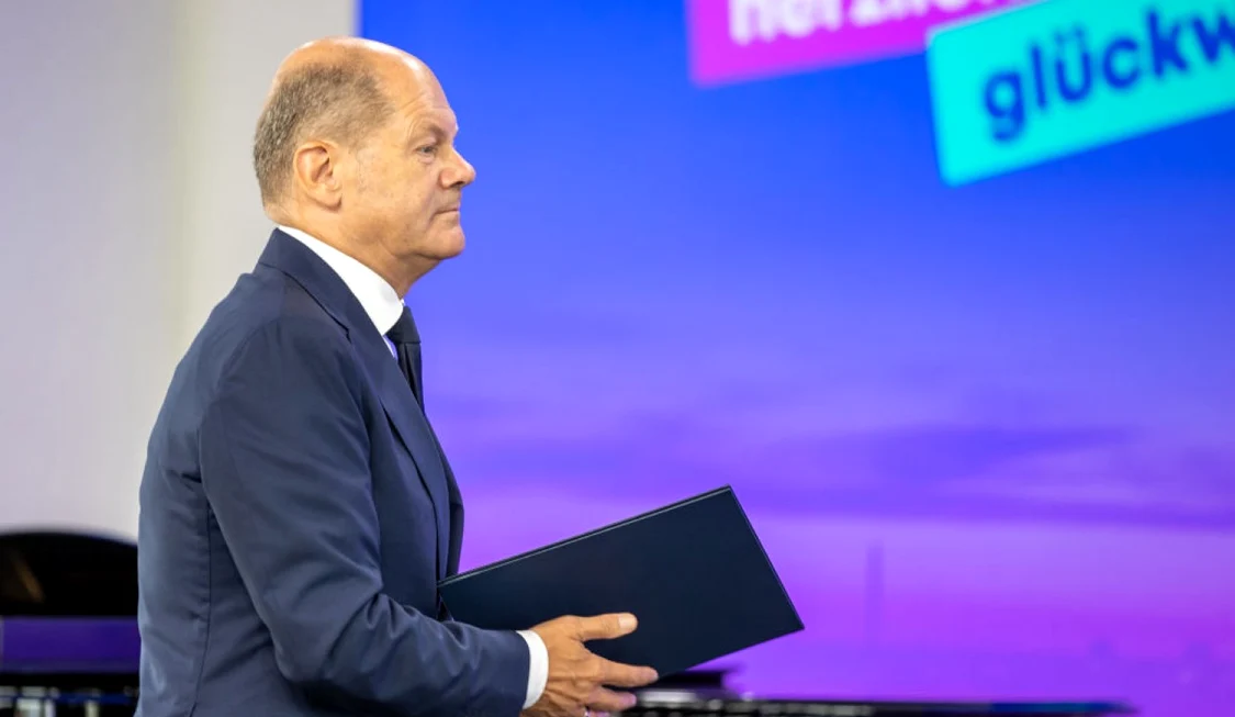Olaf Scholz, cancelarul Germaniei FOTO Getty Images
