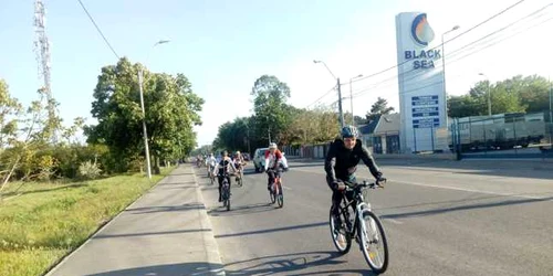 Bicliciclişti prin Galaţi FOTO Arhivă