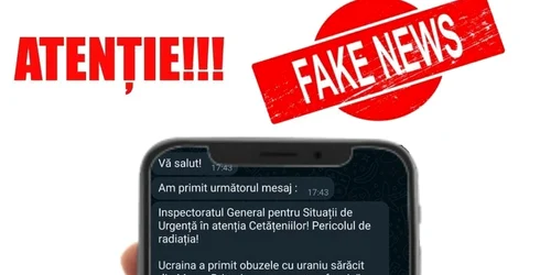 Mesaj IGSU contaminare Fake News jpg