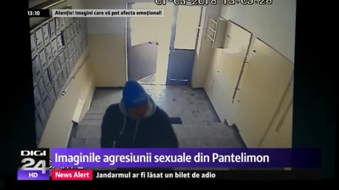 Imaginile cu agresiunea sexuală din Pantelimon au apărut FOTO Captură Digi 24