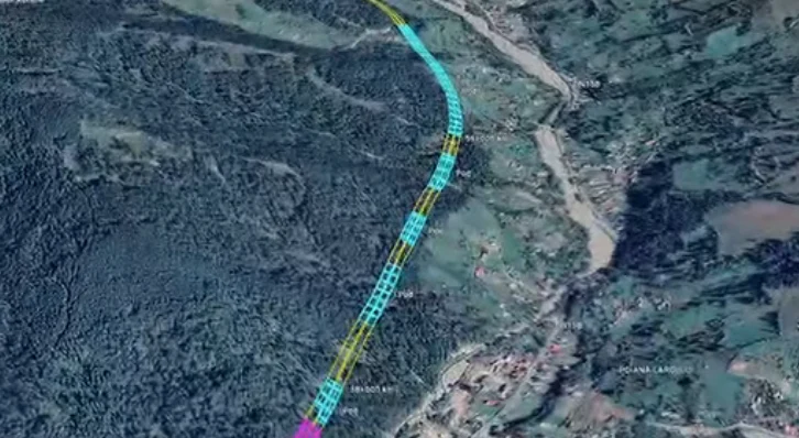 S-a semnat contractul pentru proiectarea şi execuția celui mai dificil tronson al Autostrăzii Unirii. Include poduri, viaducte şi tuneluri pe aproape 70% din lungime