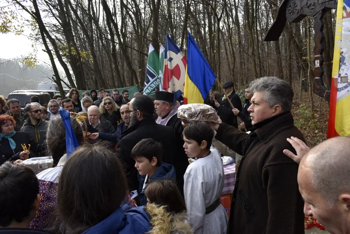 Comemorarea lui Corneliu Zelea Codreanu la Tâncăbești. FOTO Arhivă Florin Dobrescu