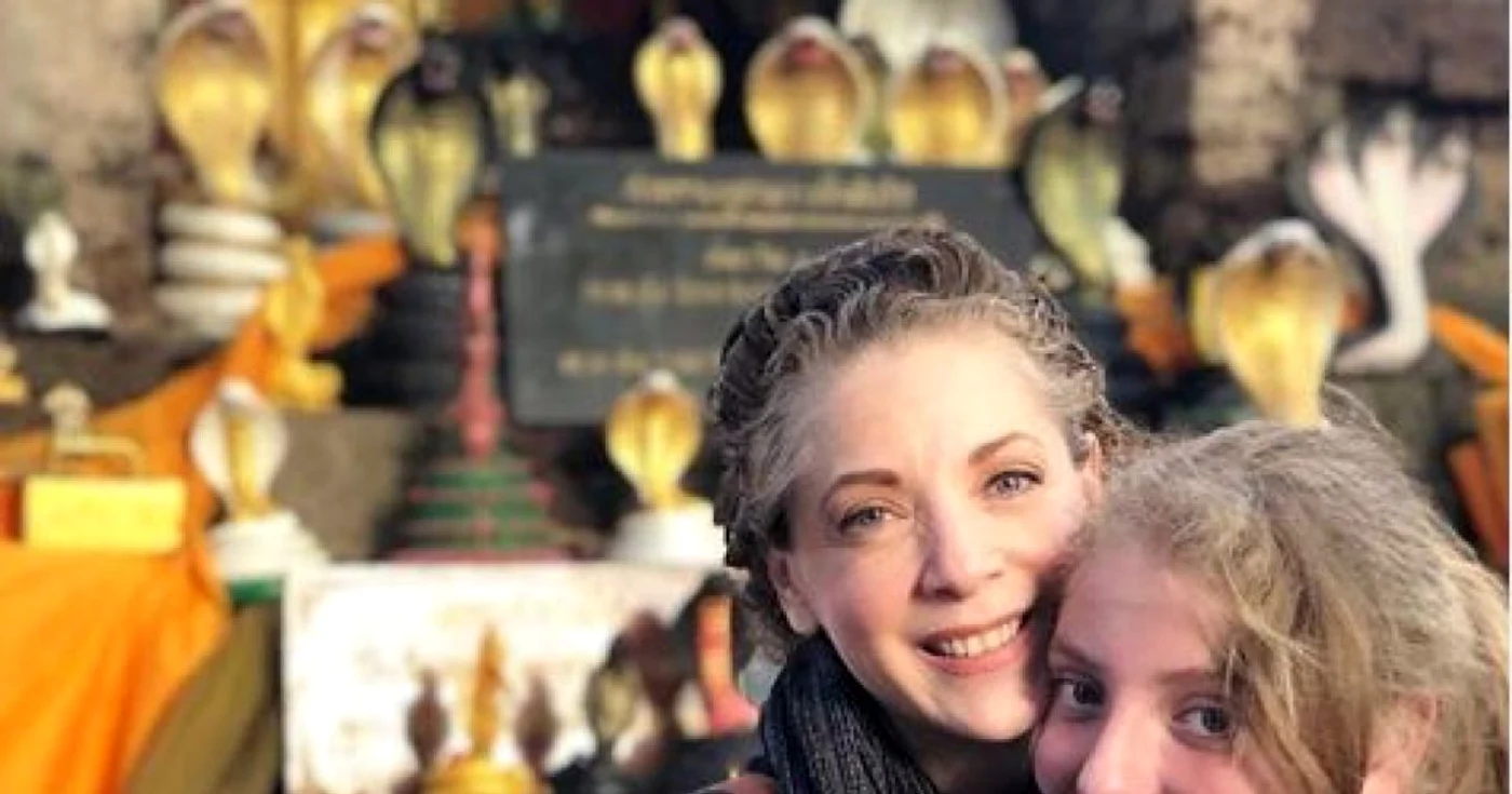 Edith Gonzalez, alături de singurul ei copil, Constanza FOTO Instagram Edith Gonzalez
