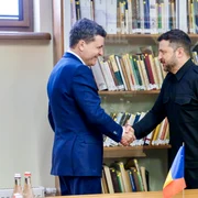 Nicușor Dan și Volodimir ZelenskiFOTO presidency.ro