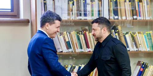 Nicușor Dan și Volodimir ZelenskiFOTO presidency.ro