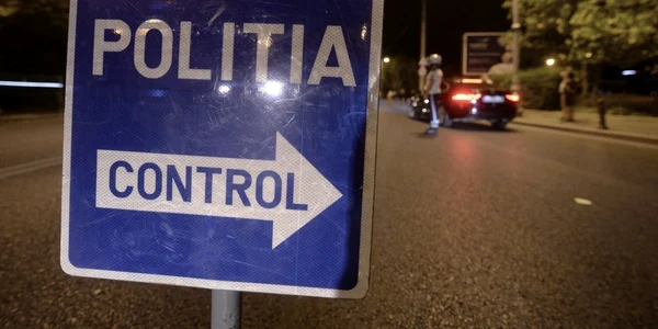 Politia - control trafic FOTO Mediafax 