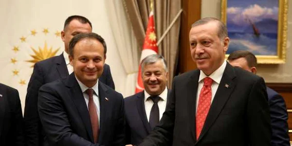 Andrian Candu si Recep Erdogan presedinte.md