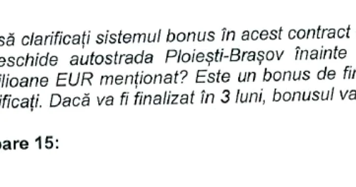 intrebari autostrada brasov ploiesti